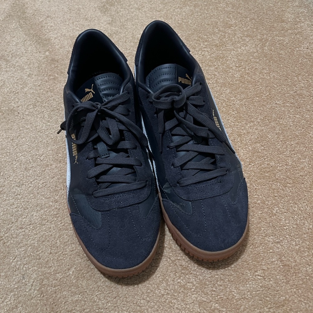 Puma Blue Suede Men's Shoes